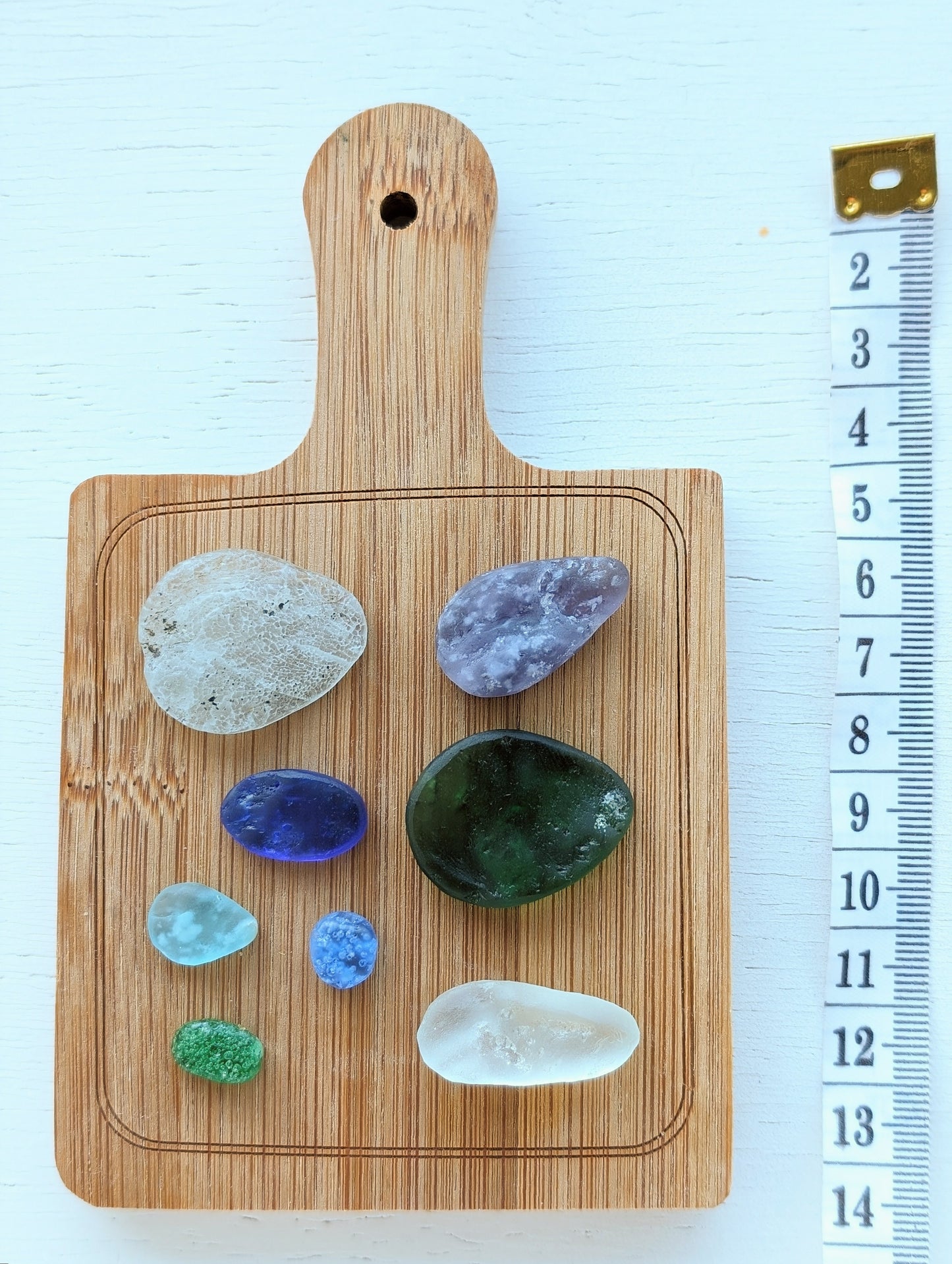 "Bonfire Glass": Hand-shaped Edinburgh Sea-Pieces