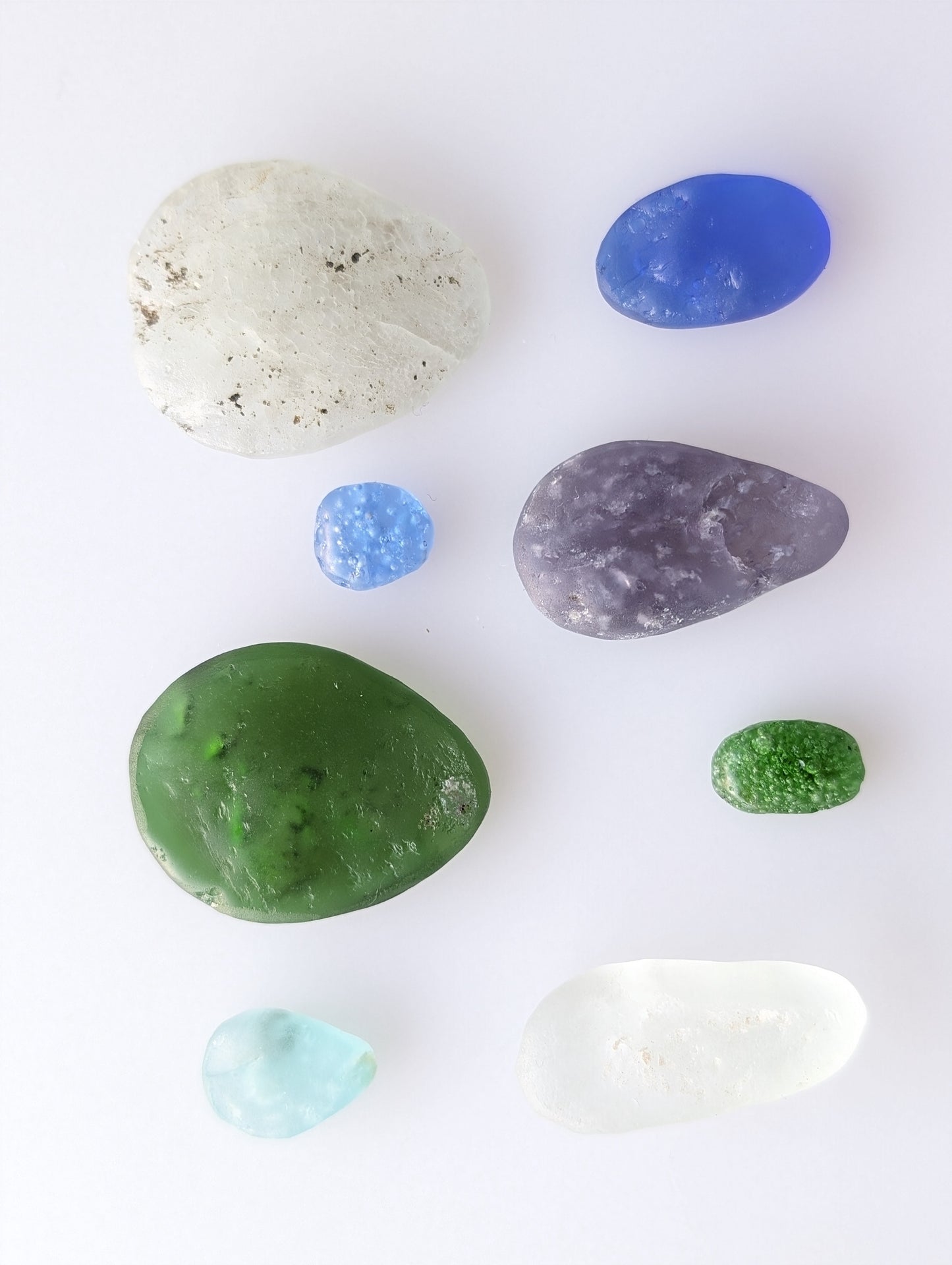 "Bonfire Glass": Hand-shaped Edinburgh Sea-Pieces