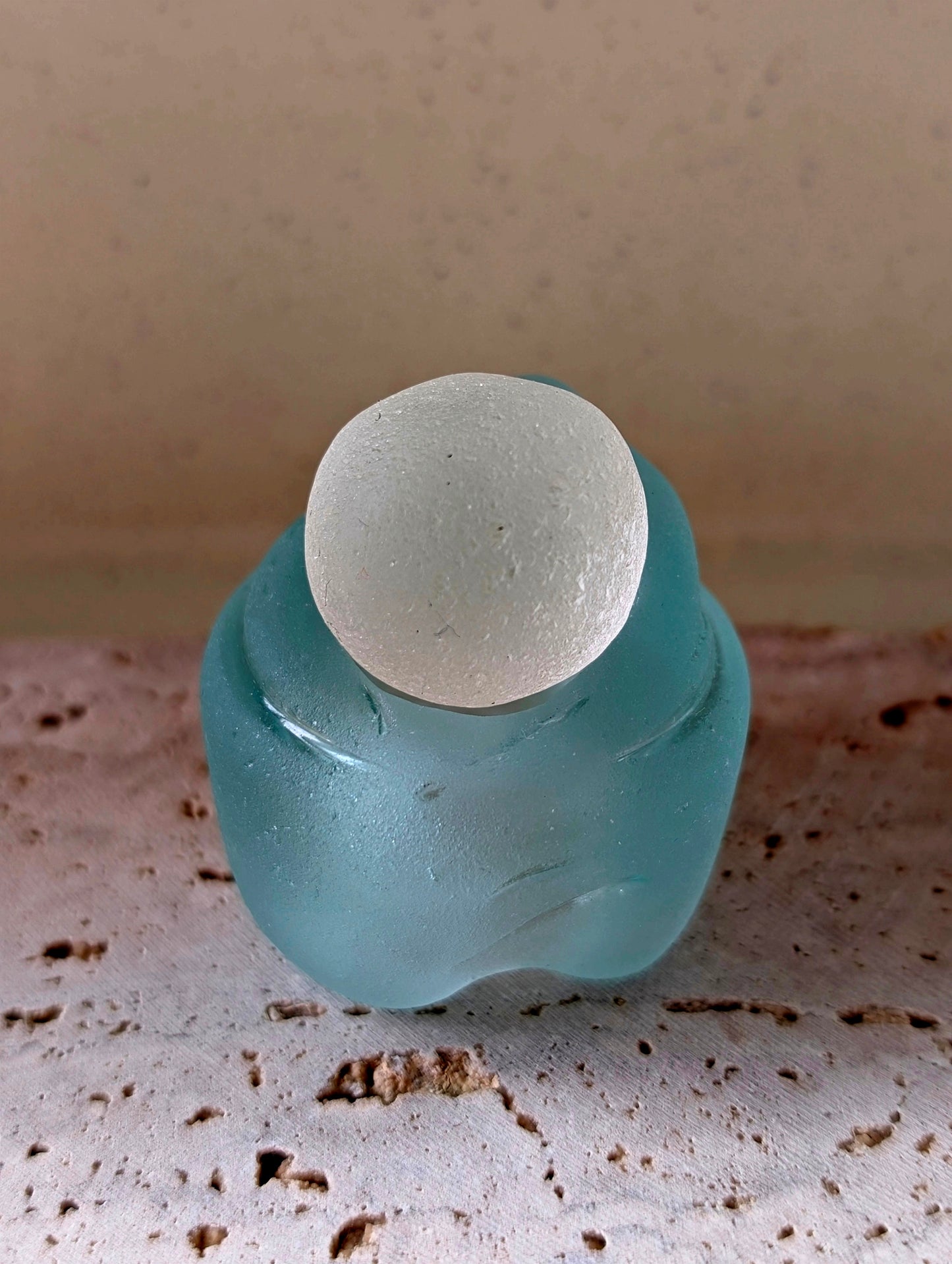 "Pointy Marble" mounted on a Bottle Neck